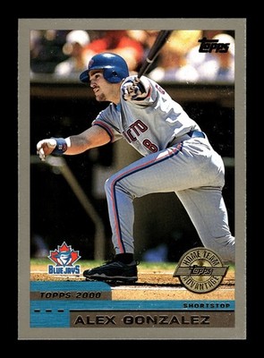 ALEX GONZALEZ   2000 Topps Home Team Advantage HTA SP #201 Toronto Blue Jays