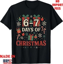 67 Meme Christmas Holiday Funny - Six Seven Alpha T-Shirt, UNISEX Adult Kid Tee
