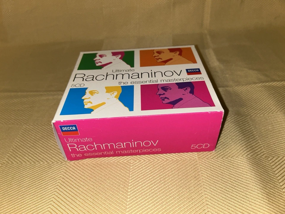Ultimate Rachmaninov The Essential Masterpieces Decca 5 CD Box Set Excellent++ Foto 3 de 4