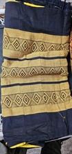 Vintage Thailand Thai 3-Fold Mat Triangle Cushion Foldable Floor Mattress Rare