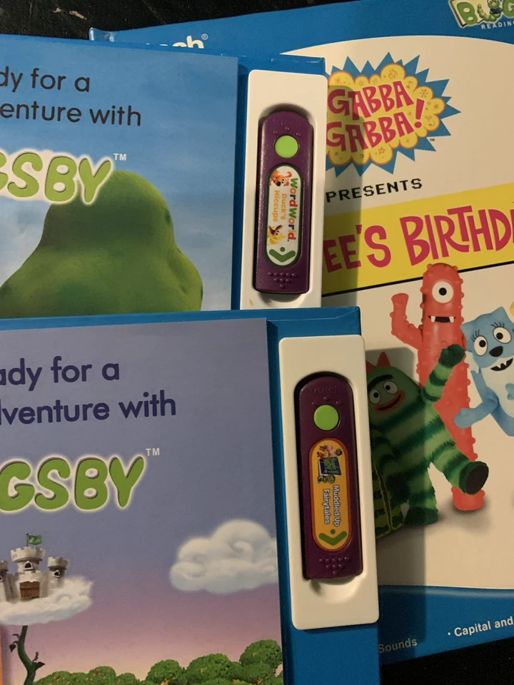 Lot of 4 VTech Bugsby Reading System Books + Bugsby Reader Pen Tested Works - Image 3 of 4