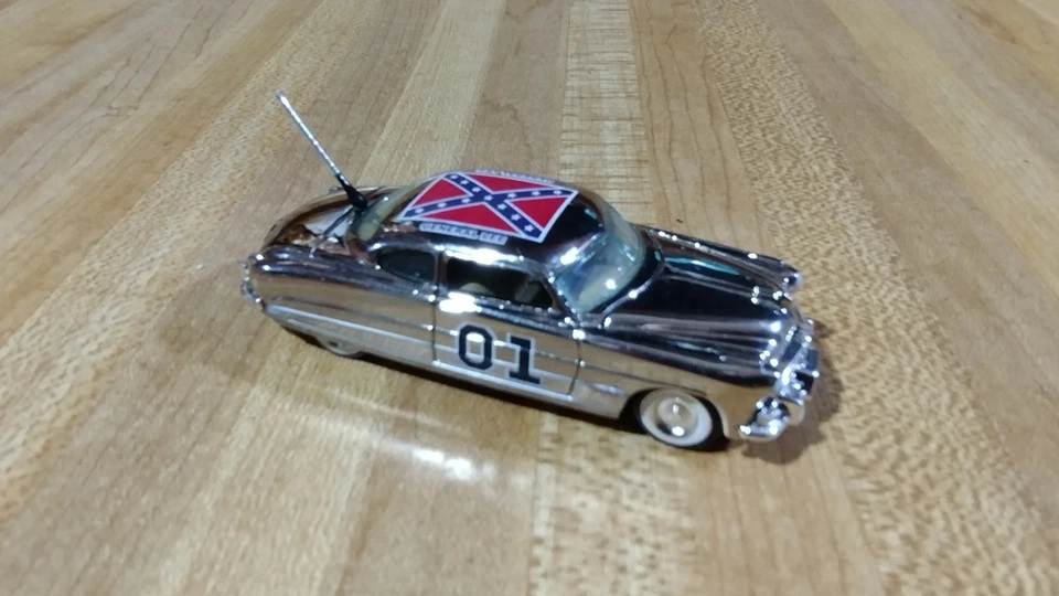 Dukes Of Hazzard General Lee Custom Chrome  '51 Hudson Hornet,1:64,new! - Image 2 of 4