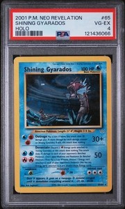 Shining Gyarados 2001 Neo Revelation #65/64 Holo Price Guide