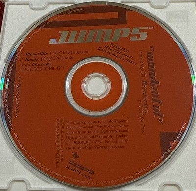 EXCLUSIVE RADIO Disc Jump 5  Wonderful  2004 Sparrow CD Single w/ Remix Version!