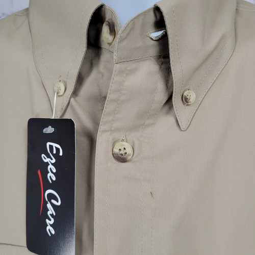 NWD Texas Open National Championships Tan Performance Button Down Koszula Duża L - Zdjęcie 4 z 13