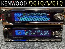 KENWOOD D919 M919 CD MD Player Receiver Set Tested Working Rare Japan