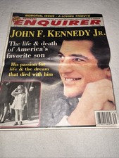 National Enquirer August 1999 John F Kennedy Junior JFK Jr Tribute Hollywood