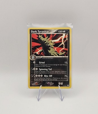 Pokemon Dark Tyranitar 19/109 Despotar EX Team Rocket Returns English NM