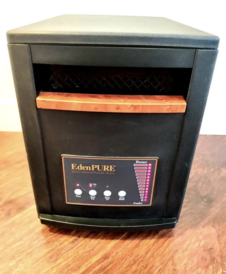 EdenPure GEN3 Model A-3705 Infrared Quartz Heater 17” Tall X 13” Wide x 18”  Long | eBay