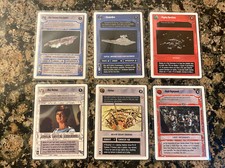 Decipher 1998 Star Wars CCG 2nd Anthology Exclusive Preview 6 Card Set - Mint