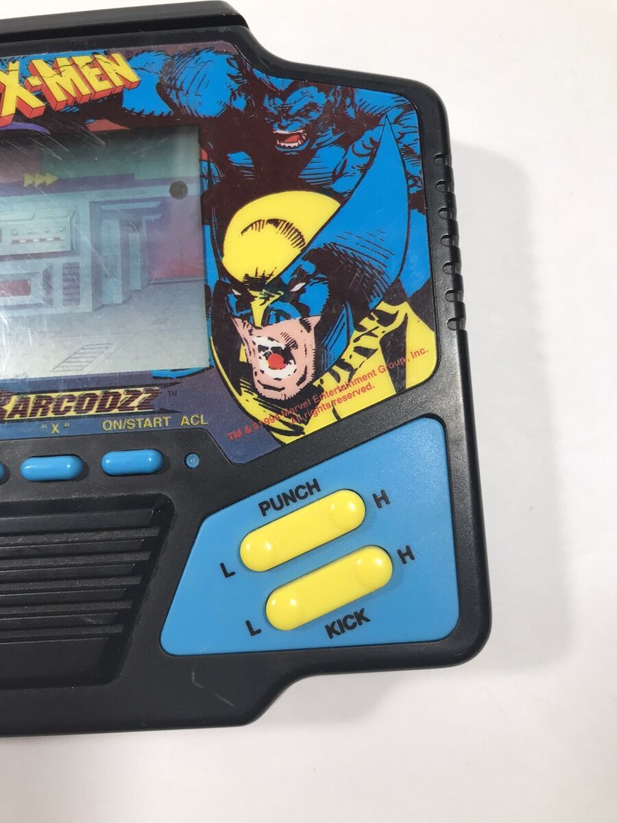 Vintage Tiger Electronics X-Men Barcodzz Handheld Game Vintage Tiger Electronics X-Men Barcodzz Handheld Game