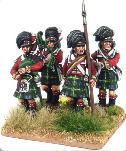 New 60 Figure Victrix British Napoleonic Highlanders Centre Companies 28mm Figs - Picture 3 of 9