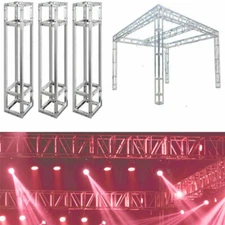 39inch Lighting Square Bolted Truss Stand Universal DJ Metal Totem System Moving