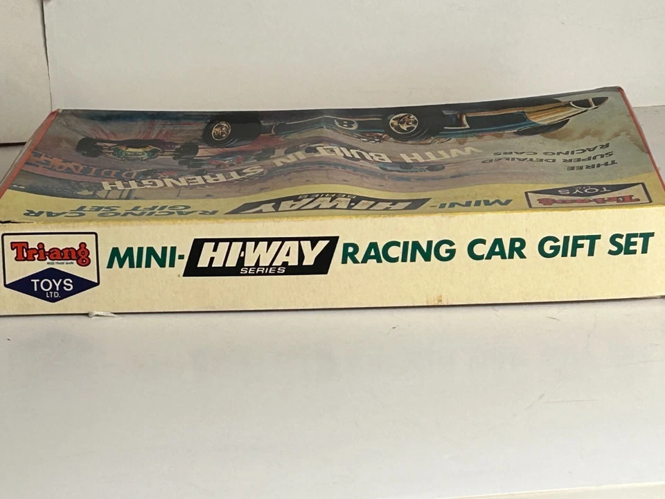 Triang Toys F-1 Juego de Regalo Coche de Carreras con Caja Original, Leer Foto 3 de 4