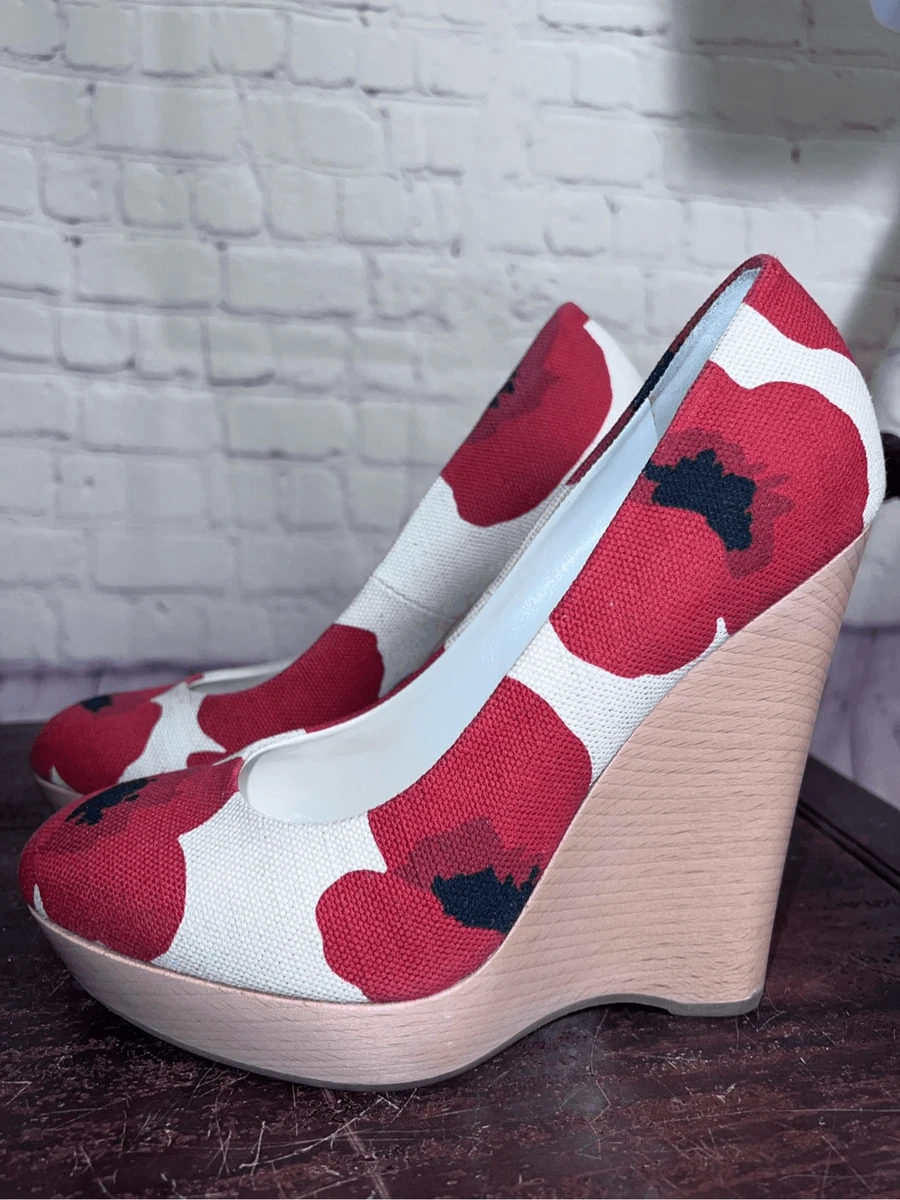 Saint Laurent Wedge Multicolor Heels for Women for sale | eBay