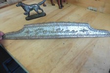 Vintage Pontiac Truck Car Emblem Rusty Man Cave Decor