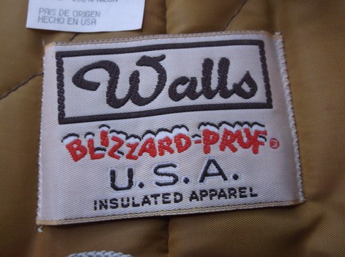 Walls Blizzard Overalls Men 2XL 46 48 Heavy Duty Work Carpenter Lined Not Worn - Picture 9 of 9