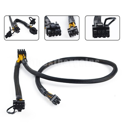 for HP ML350 Gen10 Mini 8pin to 8+8pin GPU PCI-E Video Card Power Adapter Cable