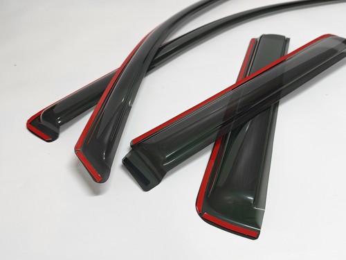 US IN-CHANNEL Window Visors Sun Vent Rain Guards for Chevy TrailBlazer 2002-2009 - Bild 8 von 9