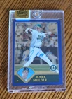 Mark Mulder Auto -2016 Topps Archives #/12 (2003 Topps Chrome No.65) - Encased