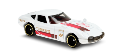 Hot Wheels Toyota 2000 GT JDM White Kid Model Diecast Toy Car
