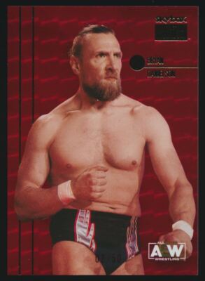 2022 AEW Metal Universe SkyBox Premium Rubies #PP-30 Bryan Danielson 02/50