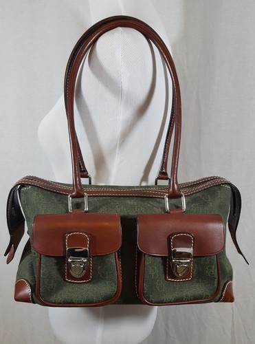 hunter green dooney and bourke