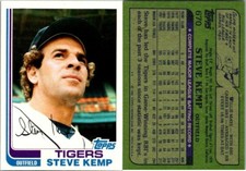 1982 Topps Baseball #670 Steve Kemp