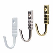 Zierhaken Haken Wandhaken Raffhaken Raffhalter Handtuchhaken | 2 Stück