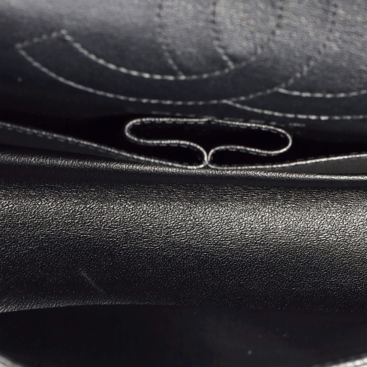 Chanel So Black Reissue 2.55 Flap Bag Chevron Aged Calfskin