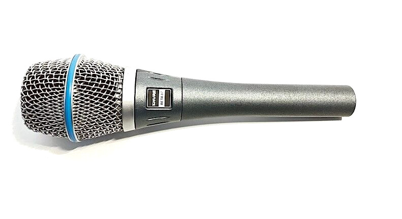 Shure BETA87A Super-Cardioid Handheld Live Performance Condenser Microphone F/S