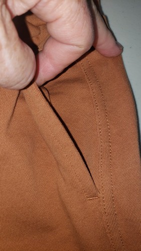 J Crew Damen Hose SMALL University Terry Trouser Adobe Clay BA376 Hi Rise NEU - Bild 8 von 8