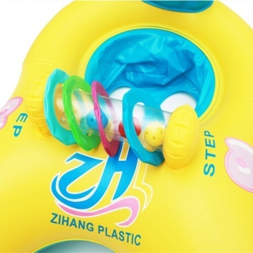 Anillo inflable para coche bebé niño pequeño piscina asiento flotante barco niños juguete agua WT - Imagen 3 de 5