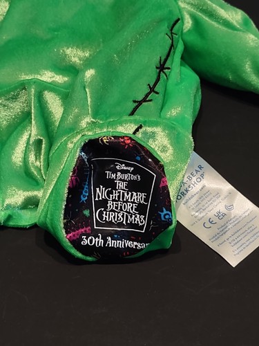 BAB Nightmare Before Christmas Unstuffed Oogie Boogie Lights up & Zero with Tags - Picture 5 of 11
