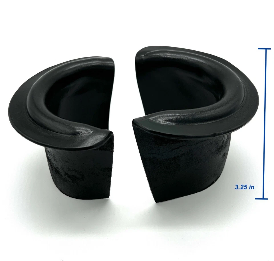 Set of 6pcs Genuine Leather Pool Table Pocket Liners Replacement BLACK - Изображение 3 из 4