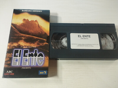 El Ente The Entity Barbara Hershey Sidney Furie - VHS Kassette Tape Spanisch