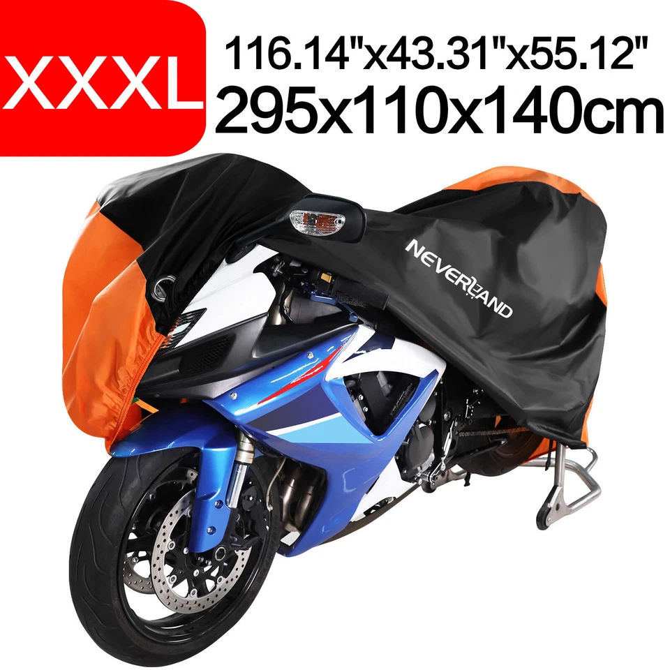 Cubierta impermeable antipolvo 3XL para moto Kawasaki Vulcan 1700 900 1600 2000 Foto 4 de 4