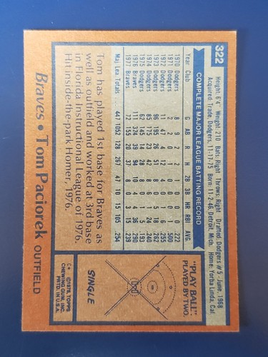 1978 Topps Baseball Cards Complete Your Set You Pick Choose #265-396 - Picture 105 of 245