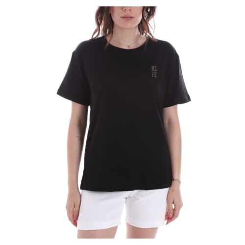 Yes Zee Algodón Negro Tops & ; Mujer Camiseta Authentic Para - Imagen 1 de 4