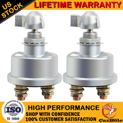 #ad 2 Car Racing Master Battery Quick Disconnect Cut Shut Off Safety Kill Switch 12V $29.99