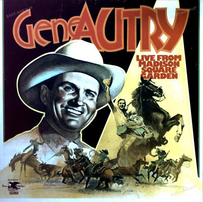 Gene Autry - Live From Madison Square Garden LP (VG/VG) .