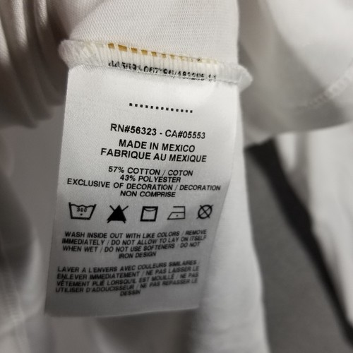 Nike T-Shirt Woman Medium WNBA Logowoman White Long Sleeve - Picture 7 of 10