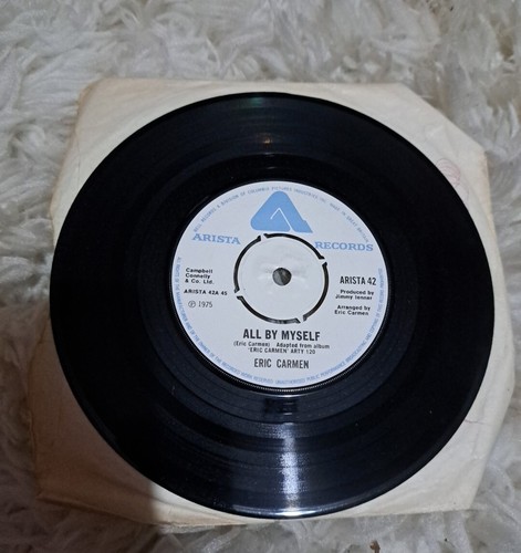 Eric Carmen "All by myself" UK 7" 1975