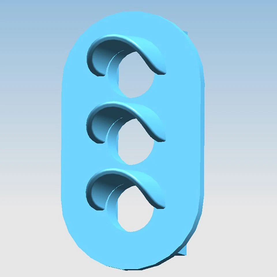 JTD24 10 sets Target Faces With LEDs for Railway signal O Scale 3 Aspects - Image 2 of 4