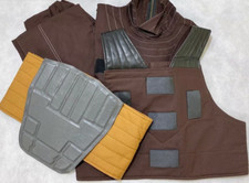 Mandalorian Flight Suit Costume Din Djarin Cosplay Outfit 3PC Flak Vest Suit.