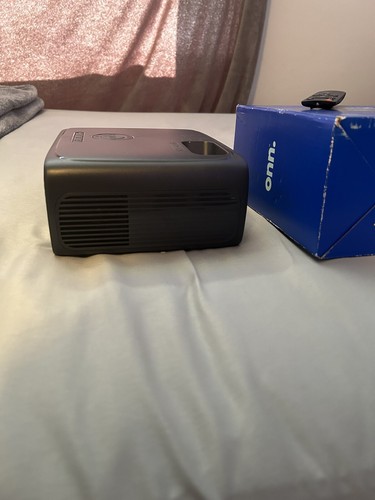 ONN 720P HD Home Theater Projector with 6' HDMI Cable, Black 100096801 - Picture 3 of 5