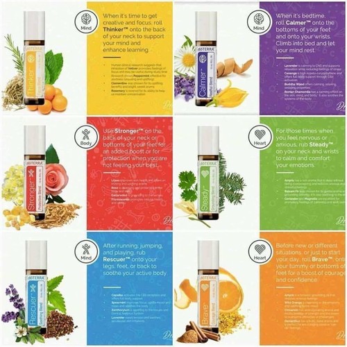 DOTERRA - YOU CHOOSE OPTIONS Essential Oils 5ml 10ml 15ml Sealed Bottles Rollers - Picture 310 of 377