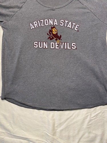 Original Retro Brand Women's Arizona State Sun Devils Haachi V-Neck Crew Medium - Picture 6 of 12
