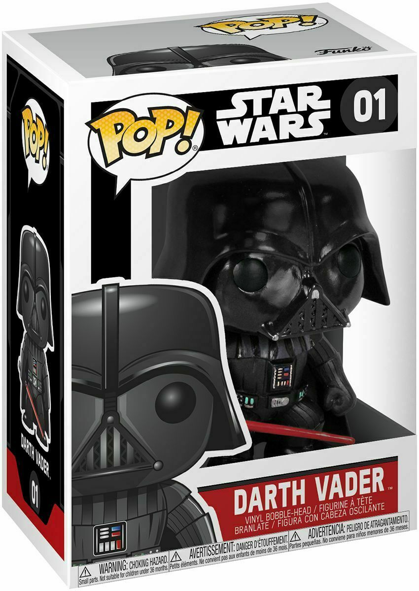 Star Wars - Darth Vader 01 - Funko Pop! - Vinyl Figur | eBay
