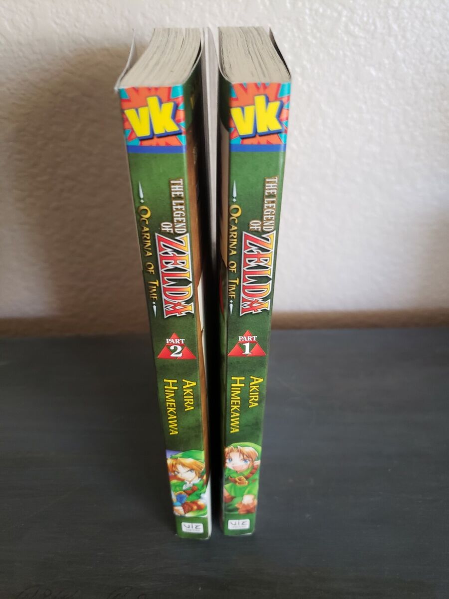 The Legend Of Zelda Ocarina Of Time Books 1 & 2 Viz kids Manga